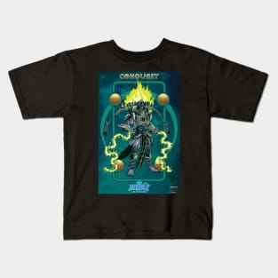 Conquest Comic Design Kids T-Shirt